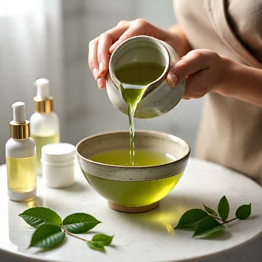 How to use green tea for dealing with skin problems dgtl