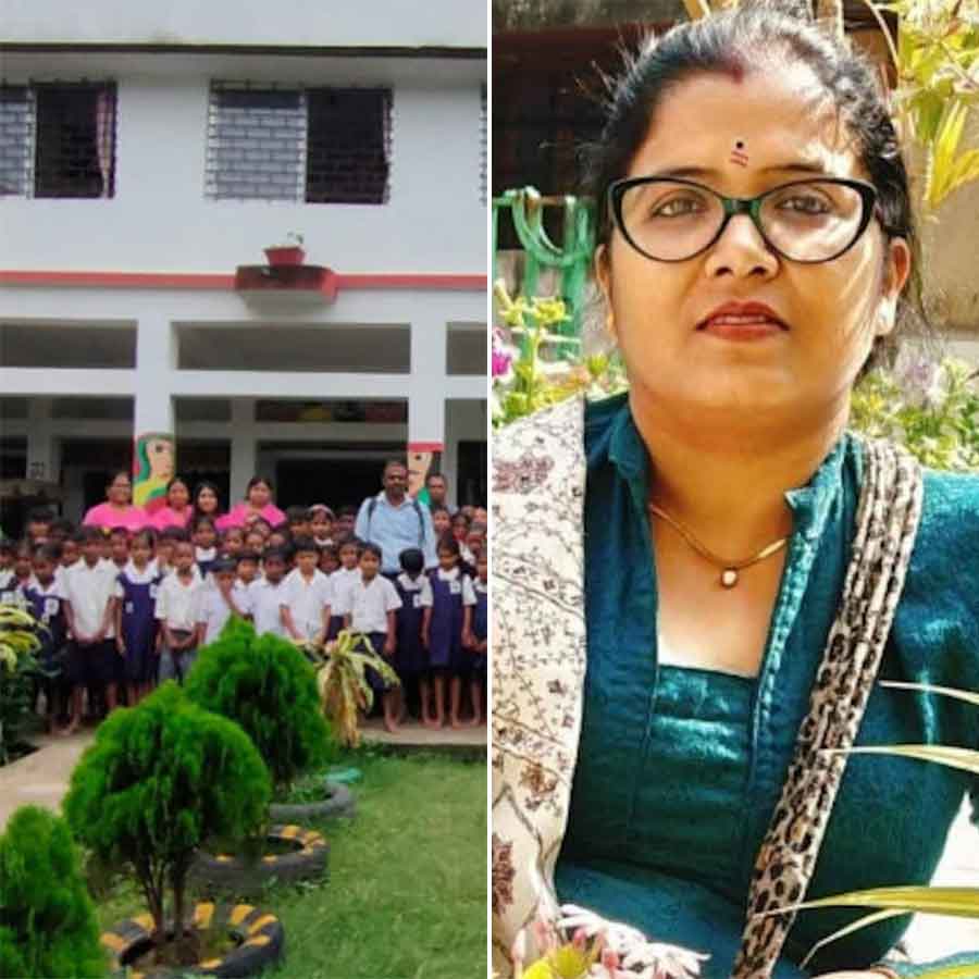Tanushree Das school teacher of Kharagpur Primary school to get National teacher Award this year