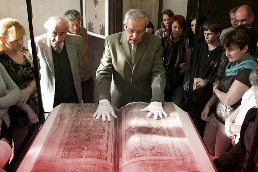 Codex Gigas, known as Devil's Bible