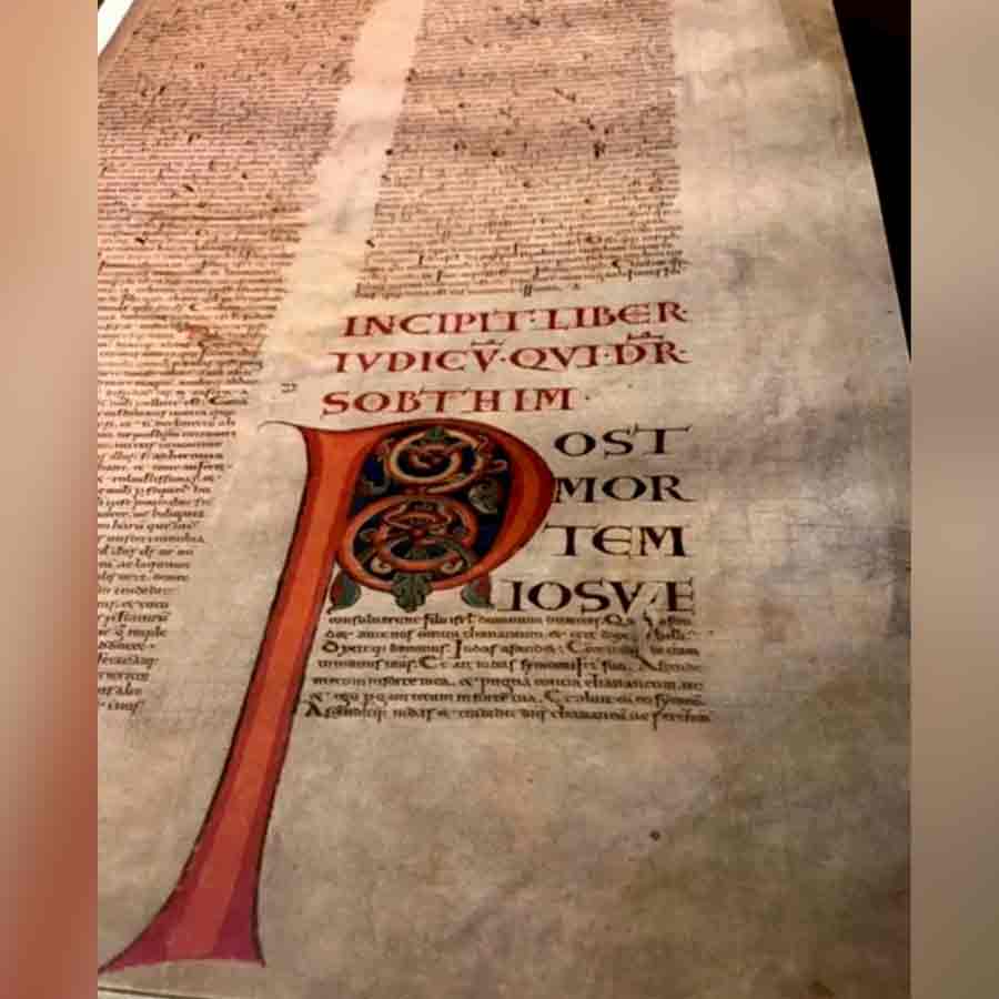 Codex Gigas, known as Devil's Bible