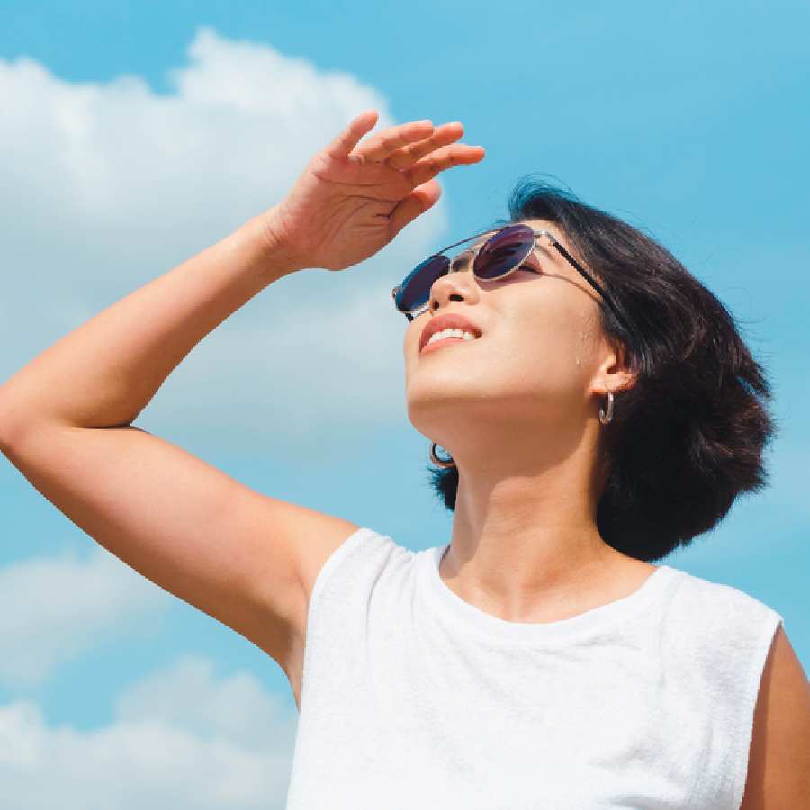 How to prevent sweating after applying sunscreen dgtl