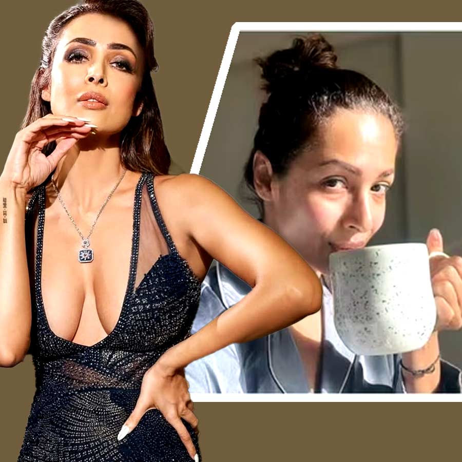 Bollywood actress Malaika Arora shares why she prefers water, chhaas, and coconut water instead of tea or coffee