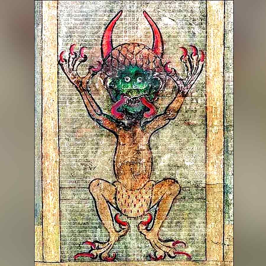 Codex Gigas, known as Devil's Bible