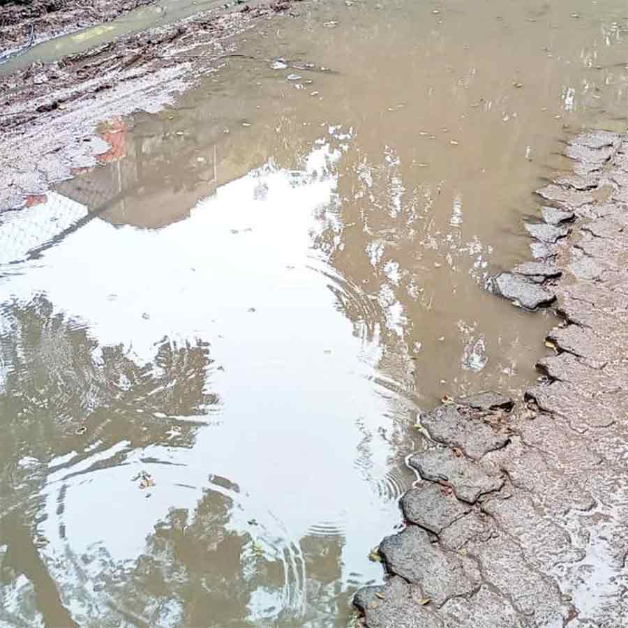 Suffering continues due to poor roads across Bidhannagar