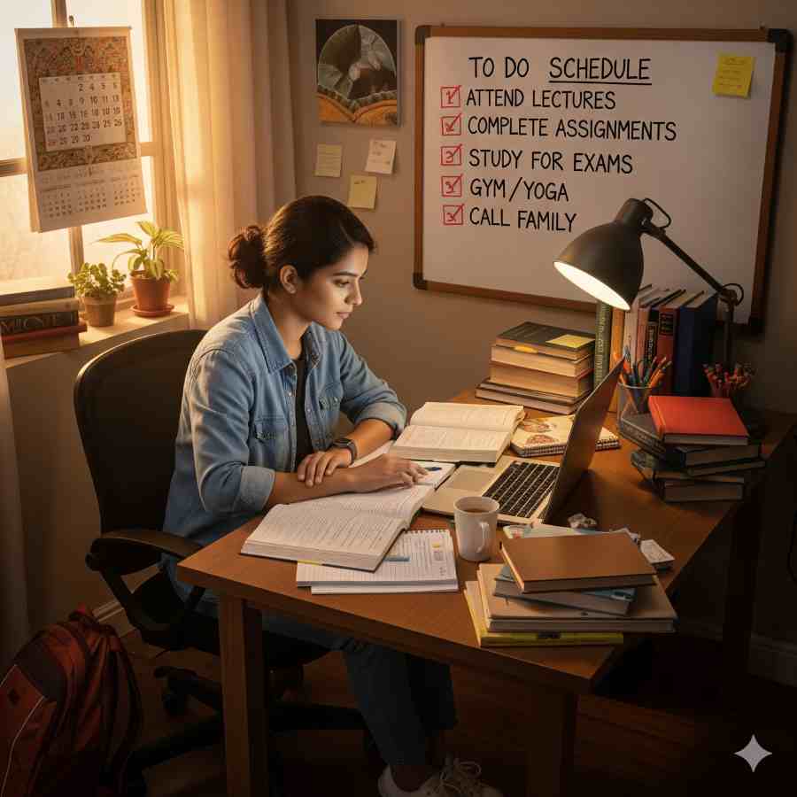 How to set routine for busy students dgtl