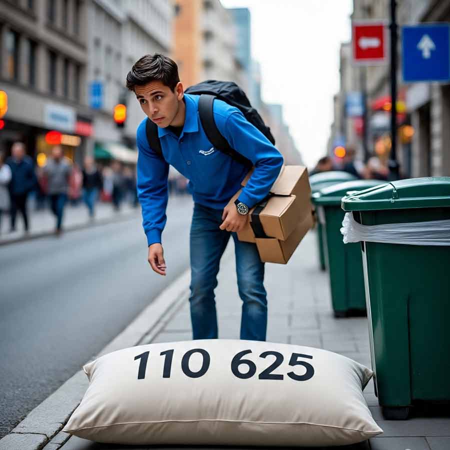 Chinese delivery boy spots pillow with a number written on it, then what happens will shock everyone