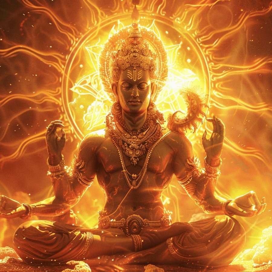 ৩। সূর্যদেবকে তুষ্ট করতে কঠোর তপস্যায় লিপ্ত হন সিন্ধু। খুশি হয়ে সূর্যদেব তাঁকে দিলেন এক অমৃতের কলস। শর্ত ছিল, কলসটি যতক্ষণ গলায় থাকবে ততক্ষণ মৃত্যু হবে না।