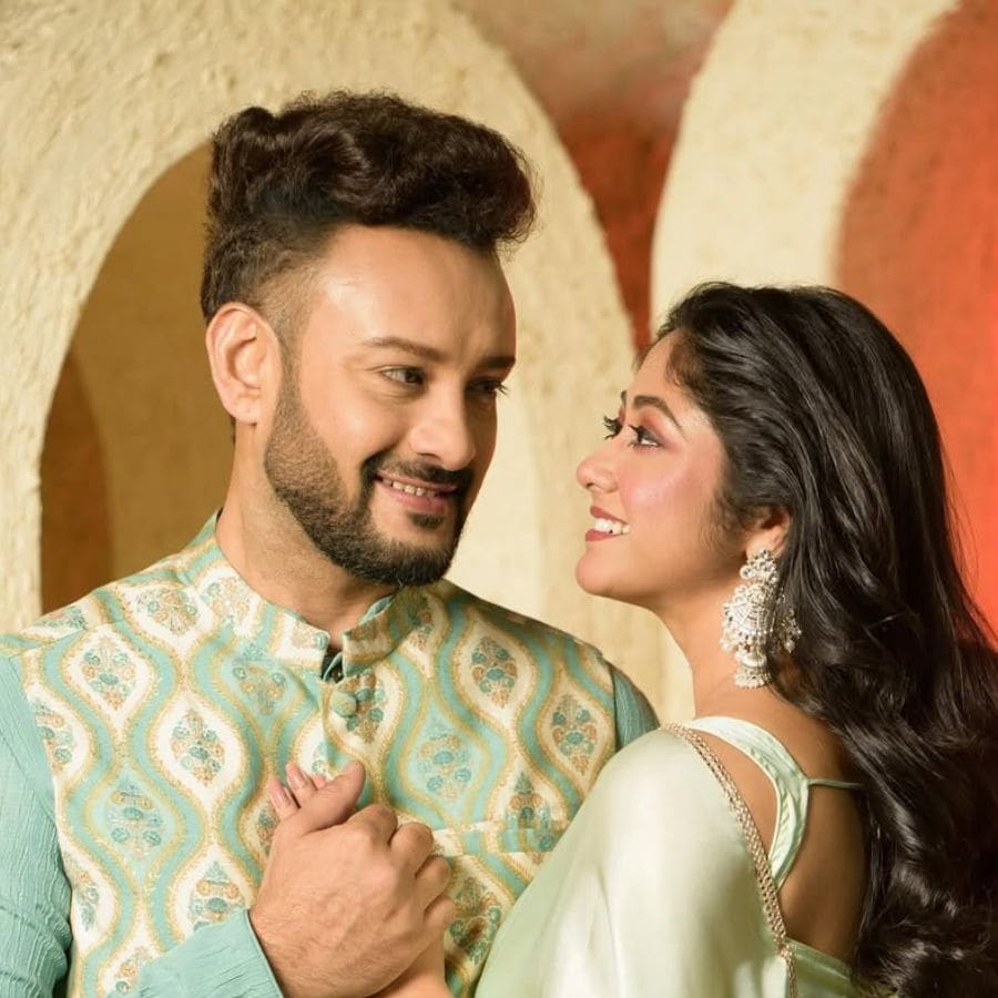 Saheb Bhattacharya and Sushmita Dey Celebrate Ganesh Chaturthi Amid Shooting, Reveal Durga Puja 2025 Plans dgtl