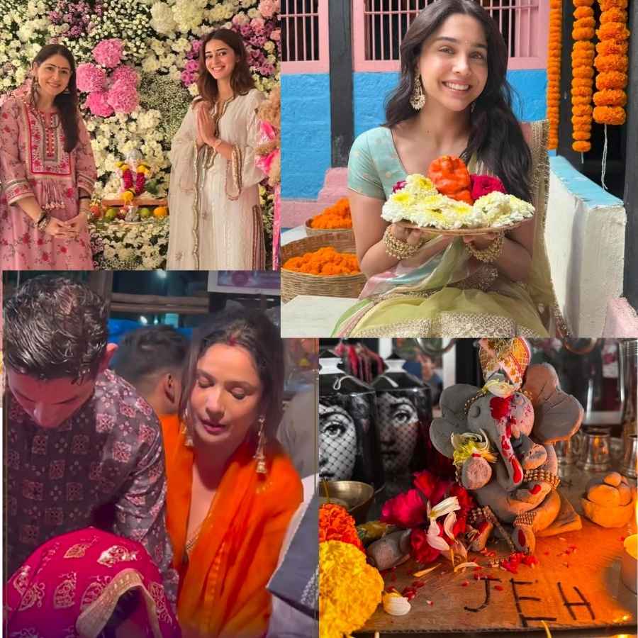 Kareena Kapoor to Ananya panday, bollywood celebrities bring Ganpati Bappa at home dgtl