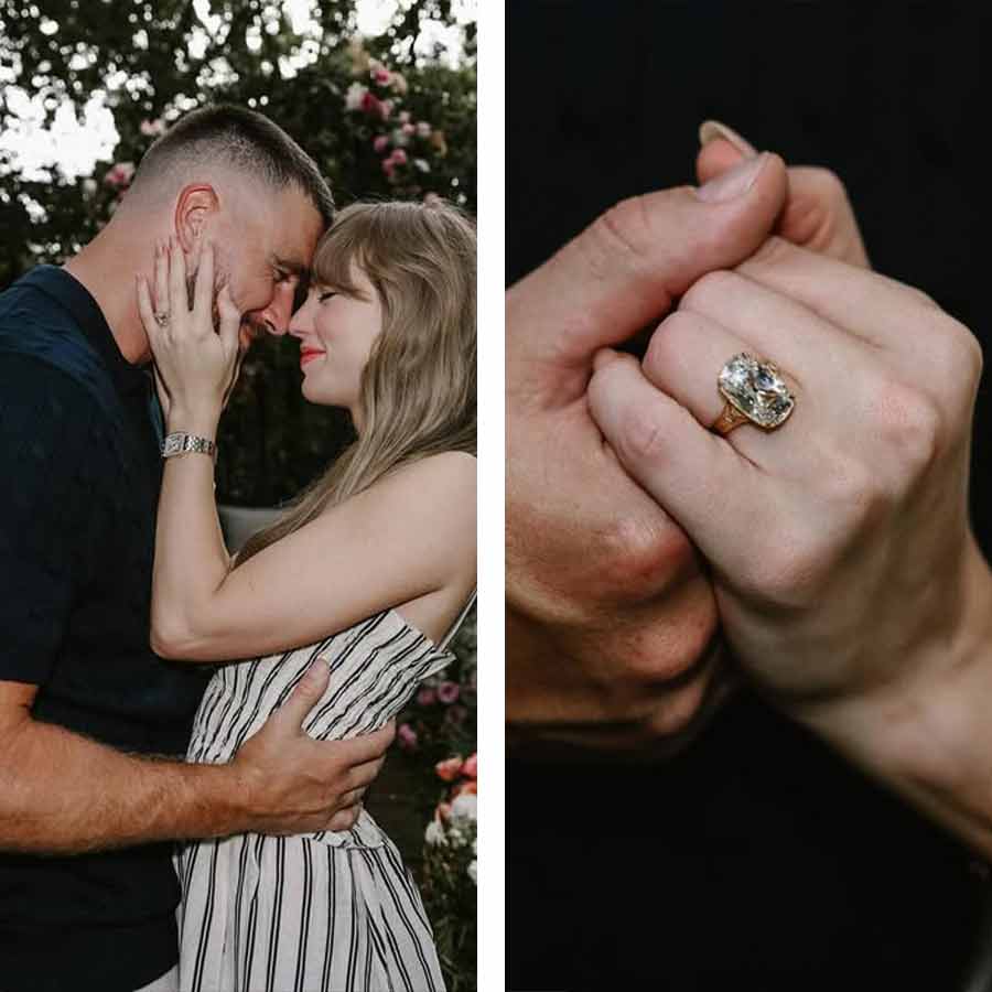 Singer Taylor Swift’s diamond engagement ring from Travis Kelce cost huge