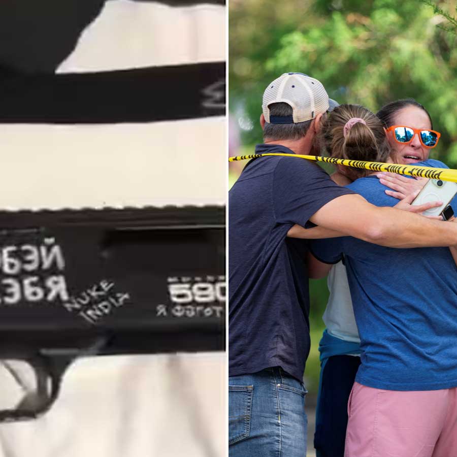 Minneapolis Shooter allegedly wrote message against Trump, India and Israel in his weapons dgtl