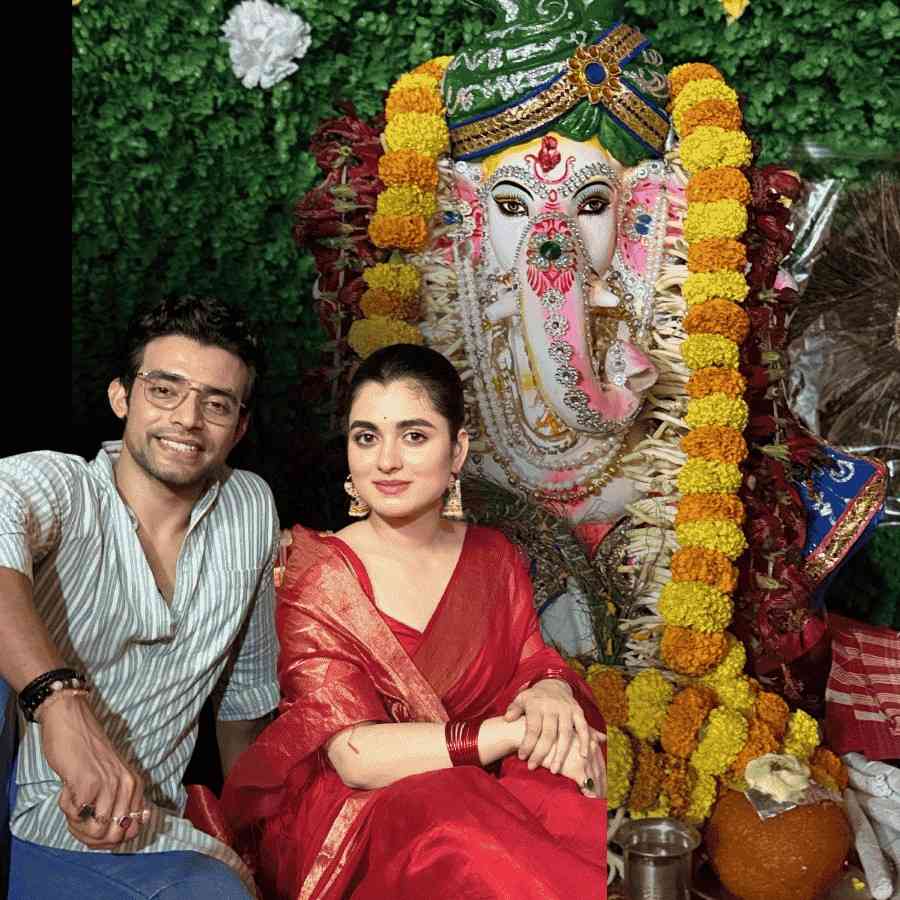 Ranojoy Bishnu and Shyamoupti Mudly Celebrate Ganesh Chaturthi on Shooting Set with Prayers and Festive Plans dgtl