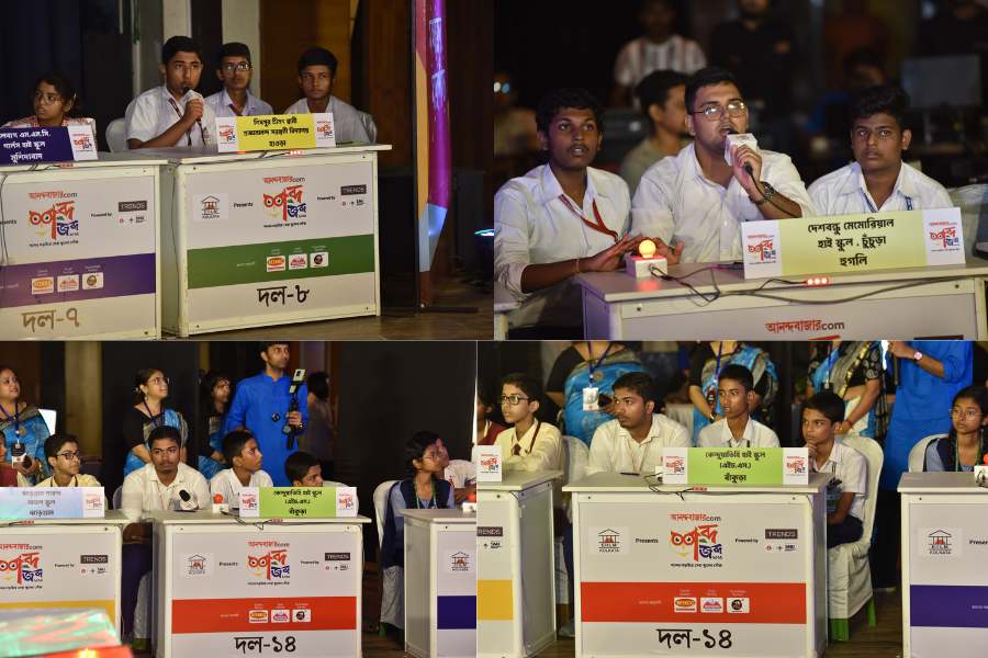 চূড়ান্ত পর্বের হাড্ডাহাডি লড়াইয়ের কিছু মুহূর্ত। (নিজস্ব চিত্র)