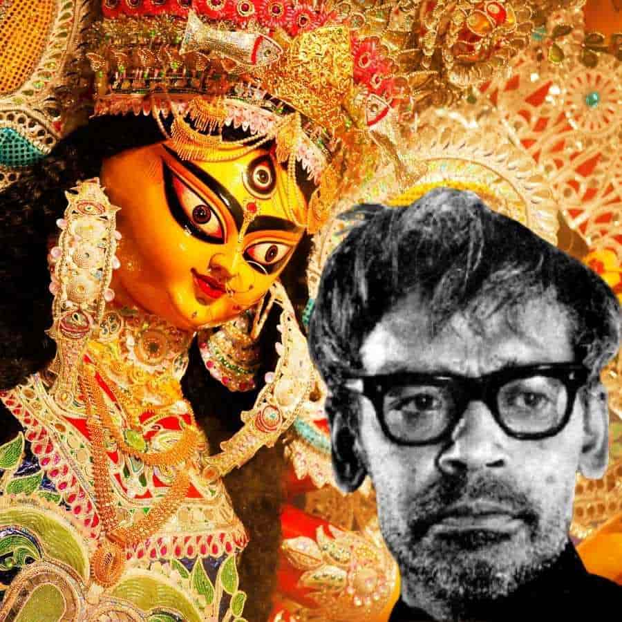 AK Block Association Salt Lake Durga Puja 2025 Theme Honoring Ritwik Ghatak dgtl