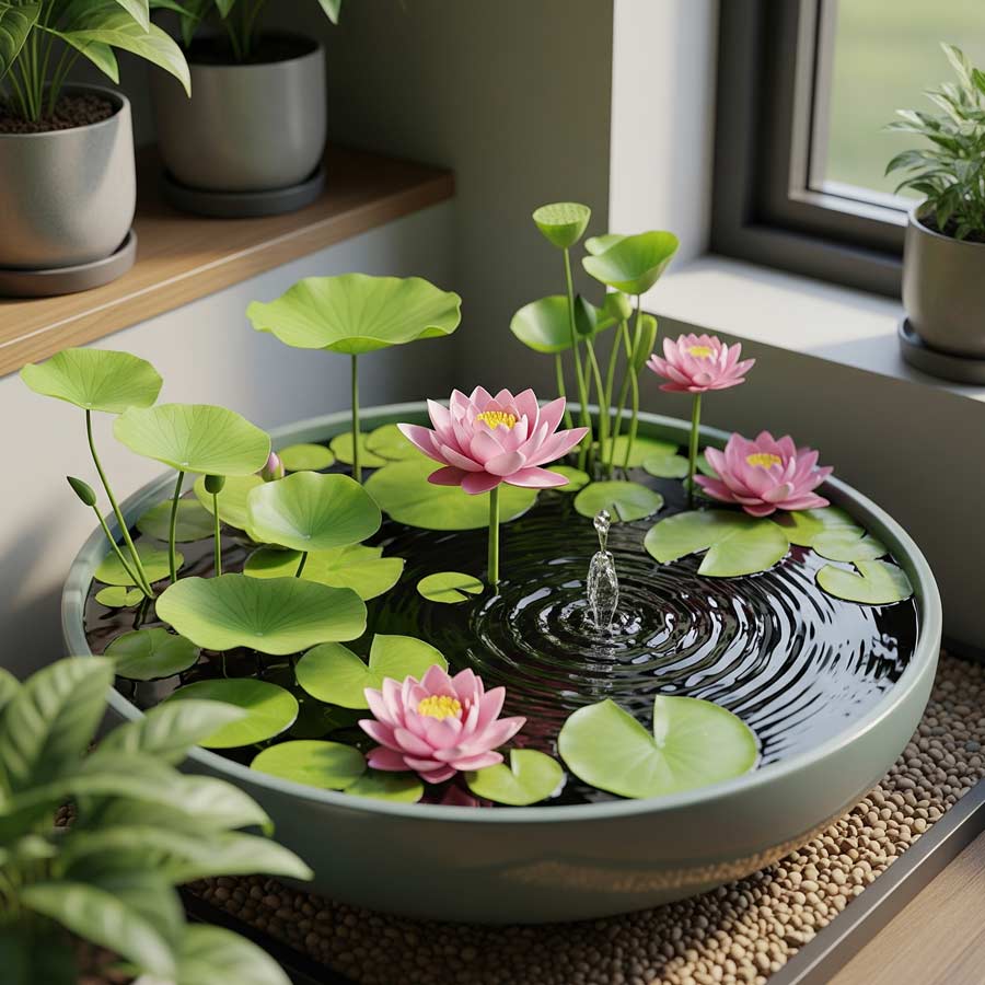 Create your own lotus pond at home with simple 7 steps dgtl
