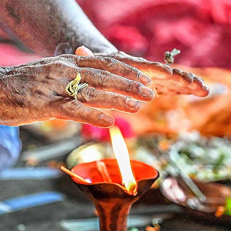 শ্রাদ্ধের কাজ।