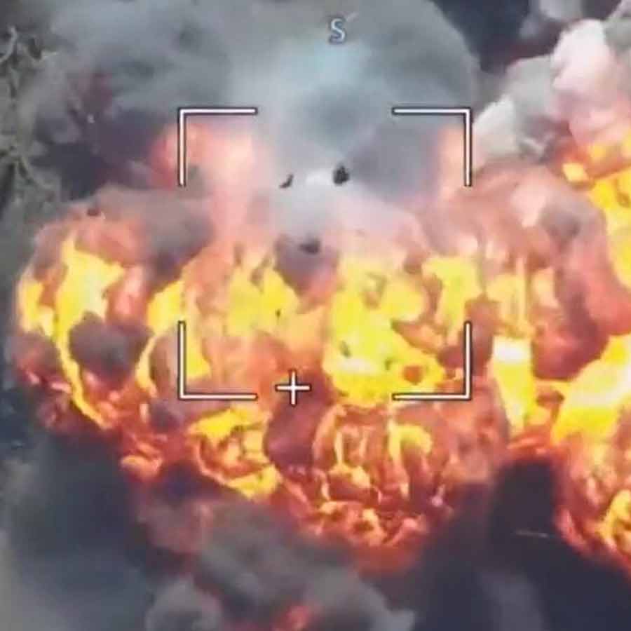 Russia takes revenge after three years of losing warship Moskva by sinking Ukraine's largest battleship with naval drone