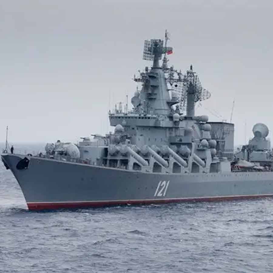 Russia takes revenge after three years of losing warship Moskva by sinking Ukraine's largest battleship with naval drone