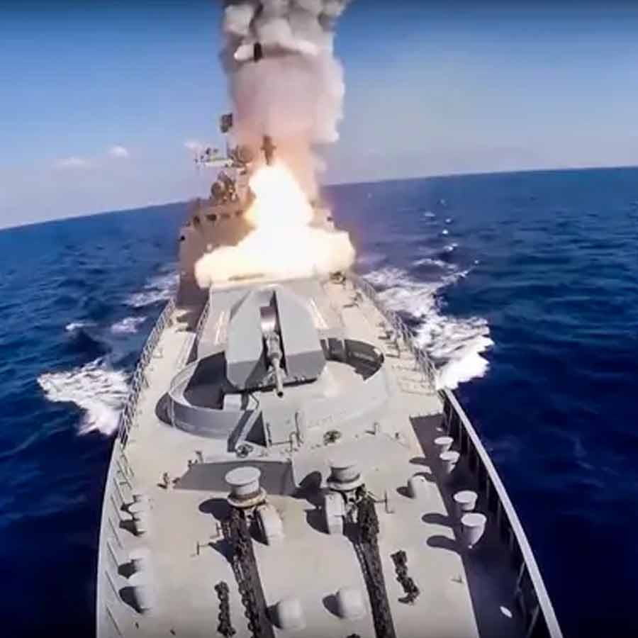 Russia takes revenge after three years of losing warship Moskva by sinking Ukraine's largest battleship with naval drone