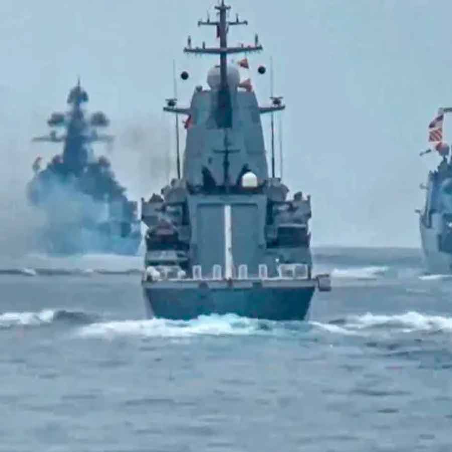 Russia takes revenge after three years of losing warship Moskva by sinking Ukraine's largest battleship with naval drone