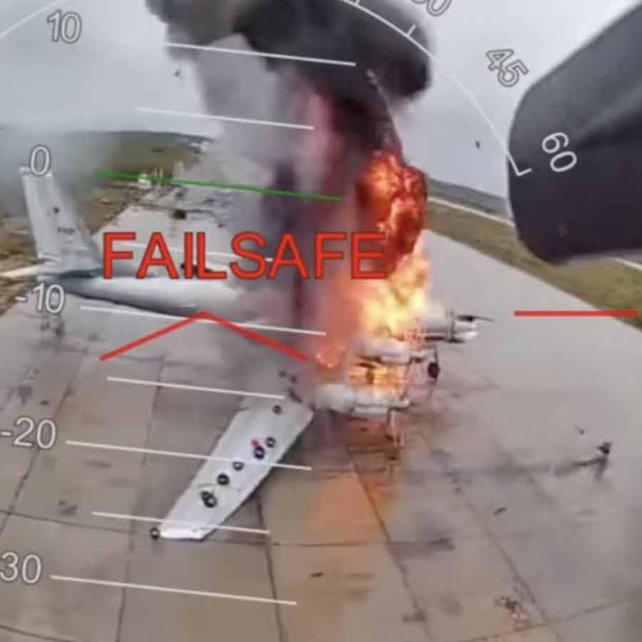 Russia takes revenge after three years of losing warship Moskva by sinking Ukraine's largest battleship with naval drone