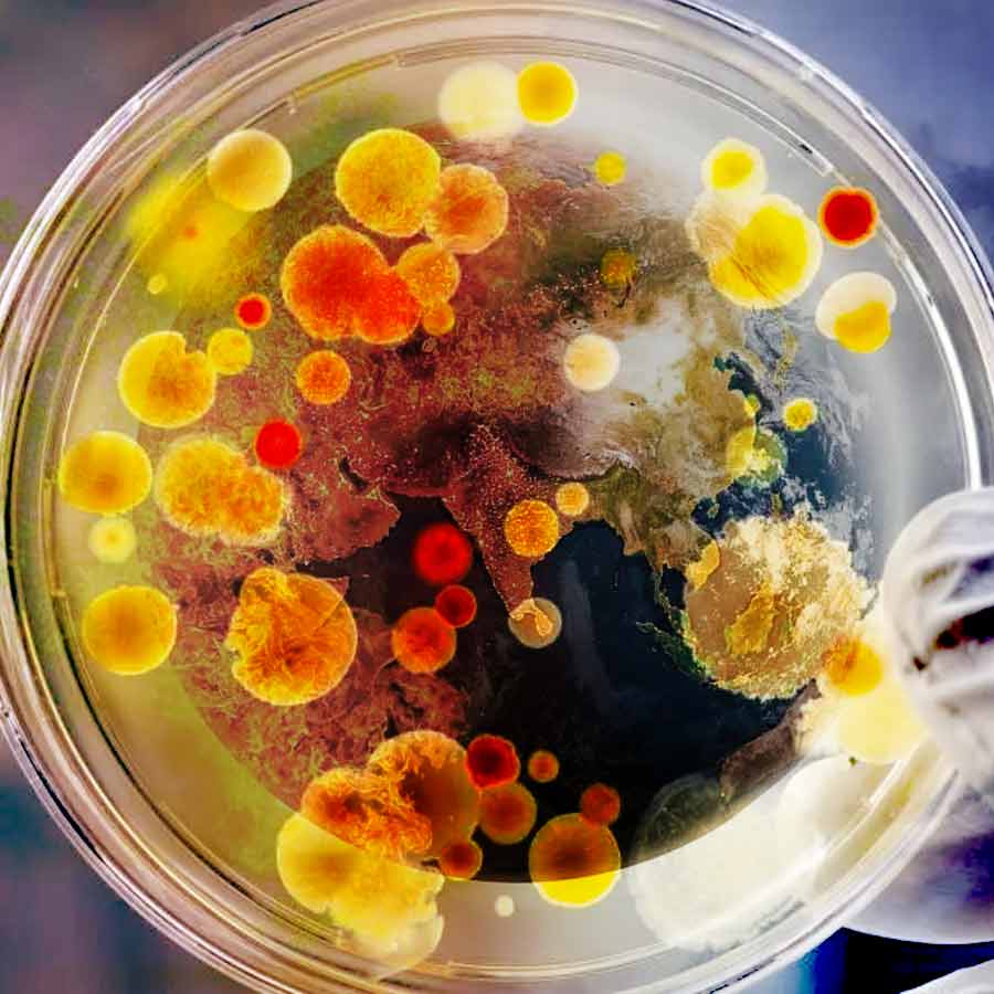 মিথেনখেকো দুই অণুজীব বিষাক্ত গ্রিন হাউস গ্যাস শুষে খায়।