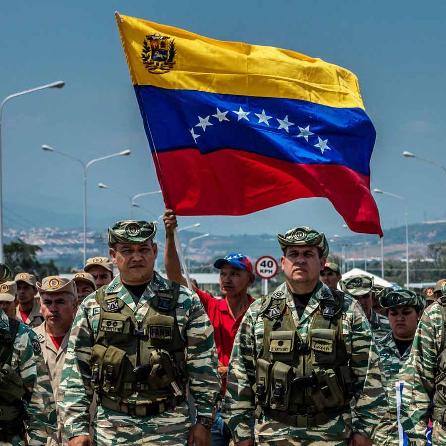 Venezuela deploys warships and drones to counter US naval force which may invade Caracas