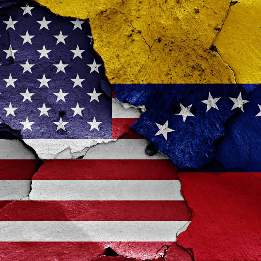 Venezuela deploys warships and drones to counter US naval force which may invade Caracas