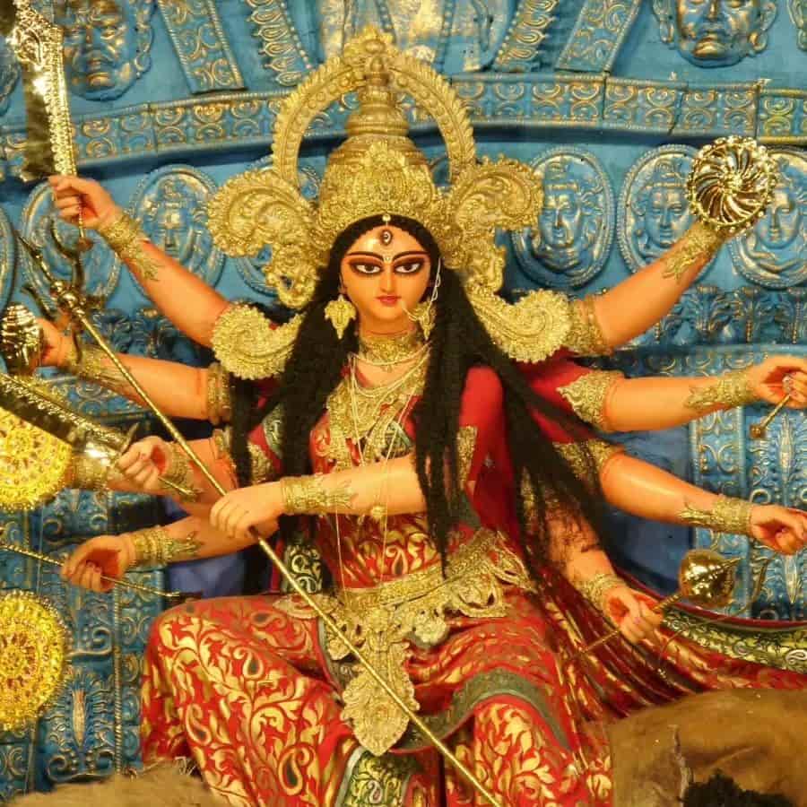 The significance of the 10 weapons of goddess Durga dgtl