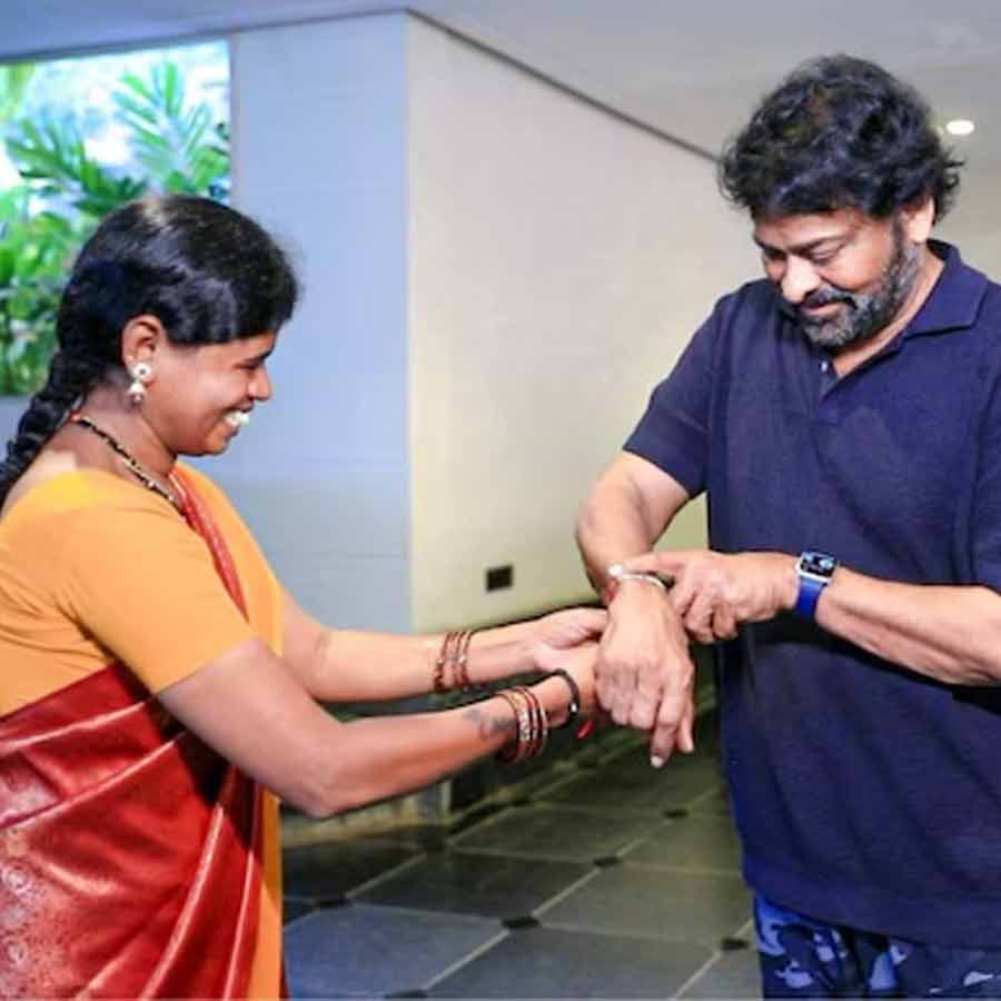 Chiranjeevi fan cycles 300 km to meet him actor promises support for her children
