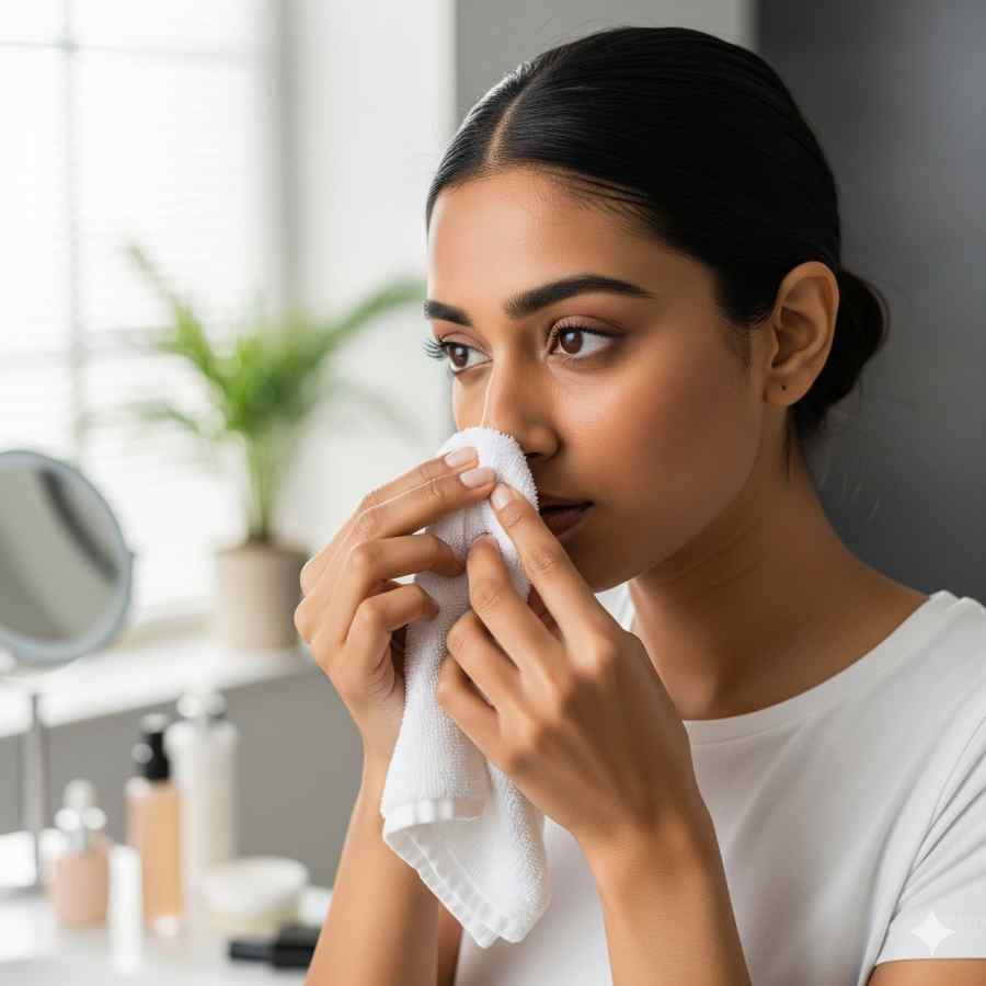 ব্ল্যাকহেড্‌স দূর হবে তোয়ালে দিয়েই! সঠিক কৌশল জানলে বাঁচবে সালোঁর খরচ