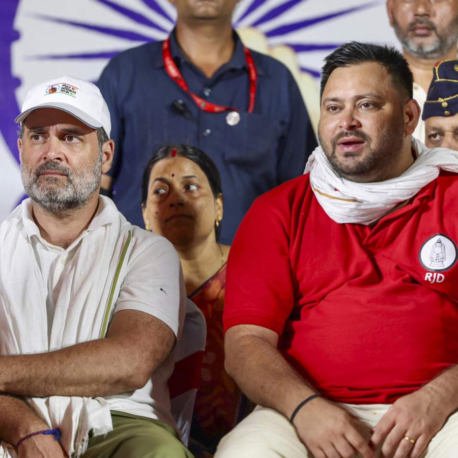 Tejashwi Yadav declared himself INDIA bloc's Bihar CM face in presence of Rahul Gandhi