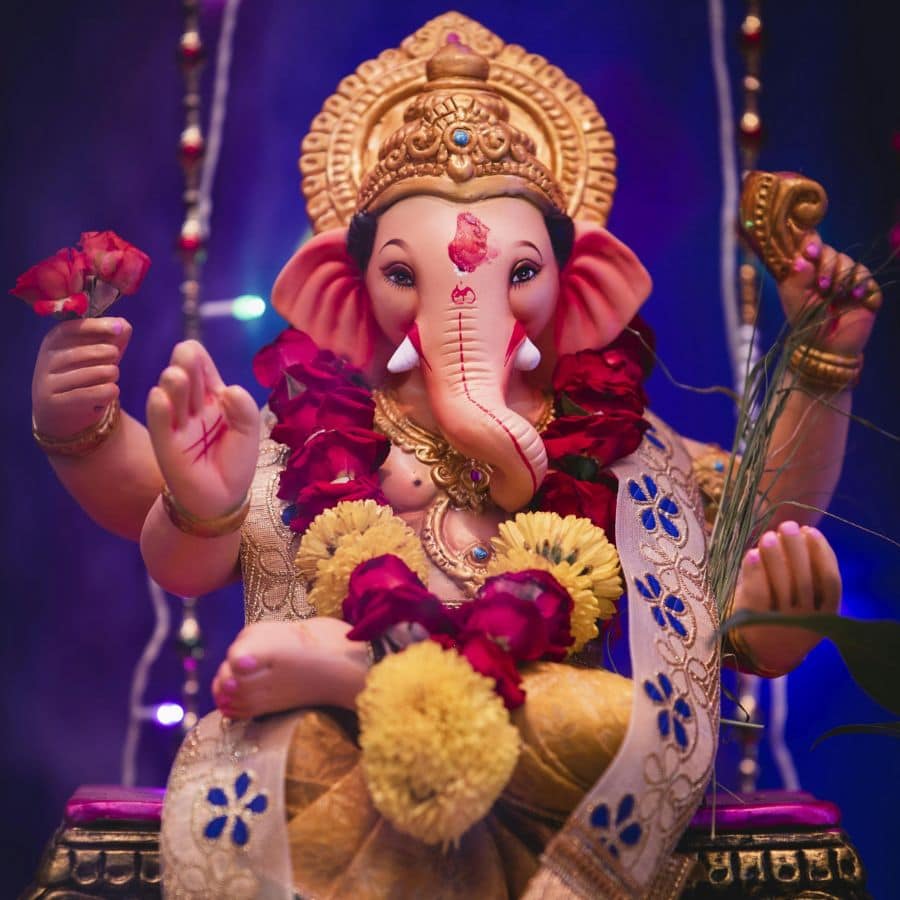 ১২।  সল্টলেক- এ ছাড়াও সল্টলেক এলাকাতেও বড় করেই উদ্‌যাপিত হয়ে থাকে গণপতি উৎসব। অতিমারির সময়ের কথা মনে আছে তো? অভিনব উপায়ে ডিজিটাল মাধ্যমেই বাপ্পার আরাধনা নিয়ে আয়োজকেরা পৌঁছে গিয়েছিলেন সকলের ঘরে ঘরে। ( এই প্রতিবেদনটি ‘আনন্দ উৎসব’ ফিচারের একটি অংশ। )