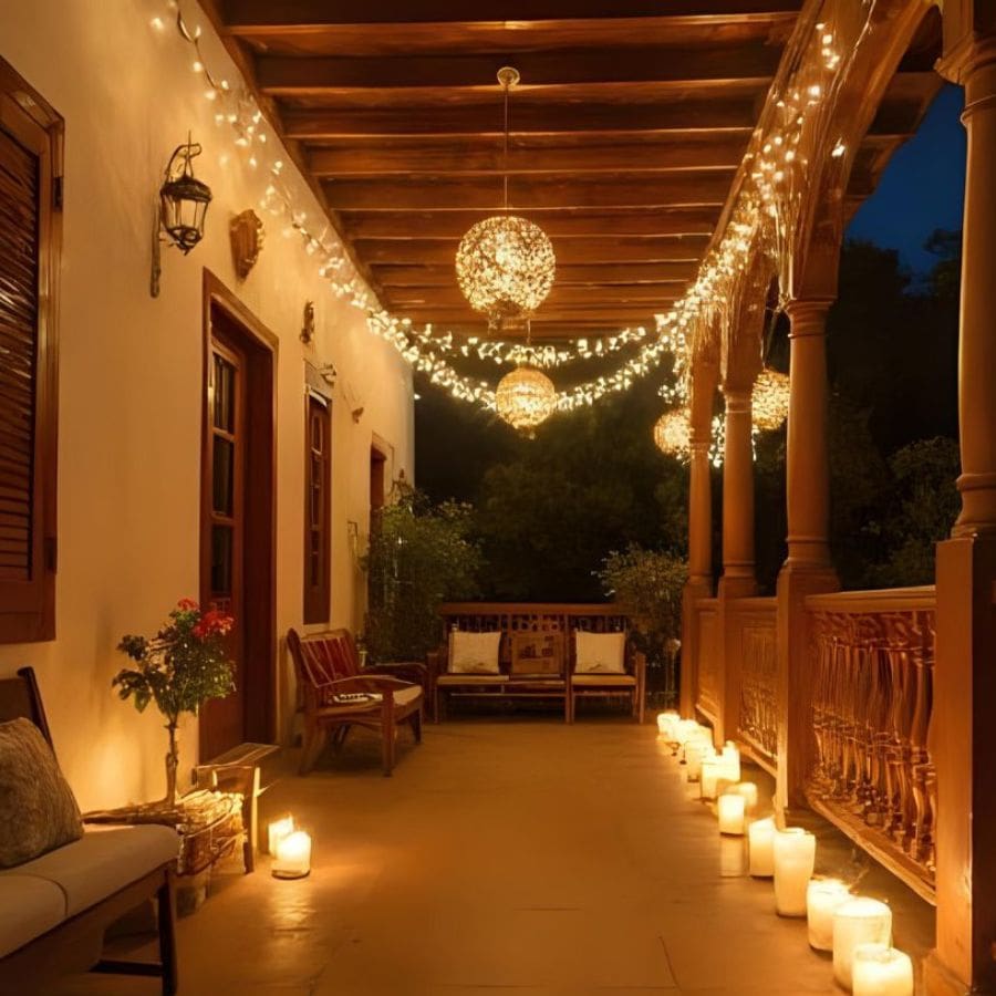 Durga Puja verandah decoration ideas to create festive adda at home dgtl