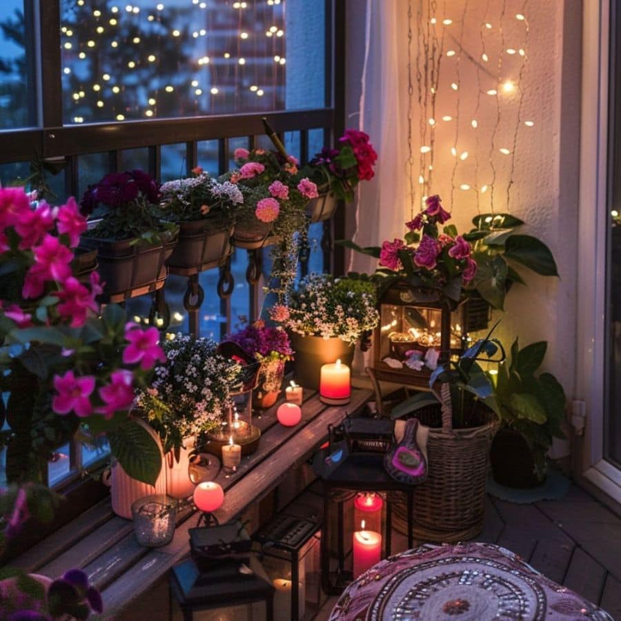  বারান্দার কোণে ছোট ছোট মাটির টবে রাখতে পারেন পছন্দের গাছ। শিউলি, কাঠগোলাপের মতো সুগন্ধী ফুল না থাকলেও ক্ষতি নেই। 