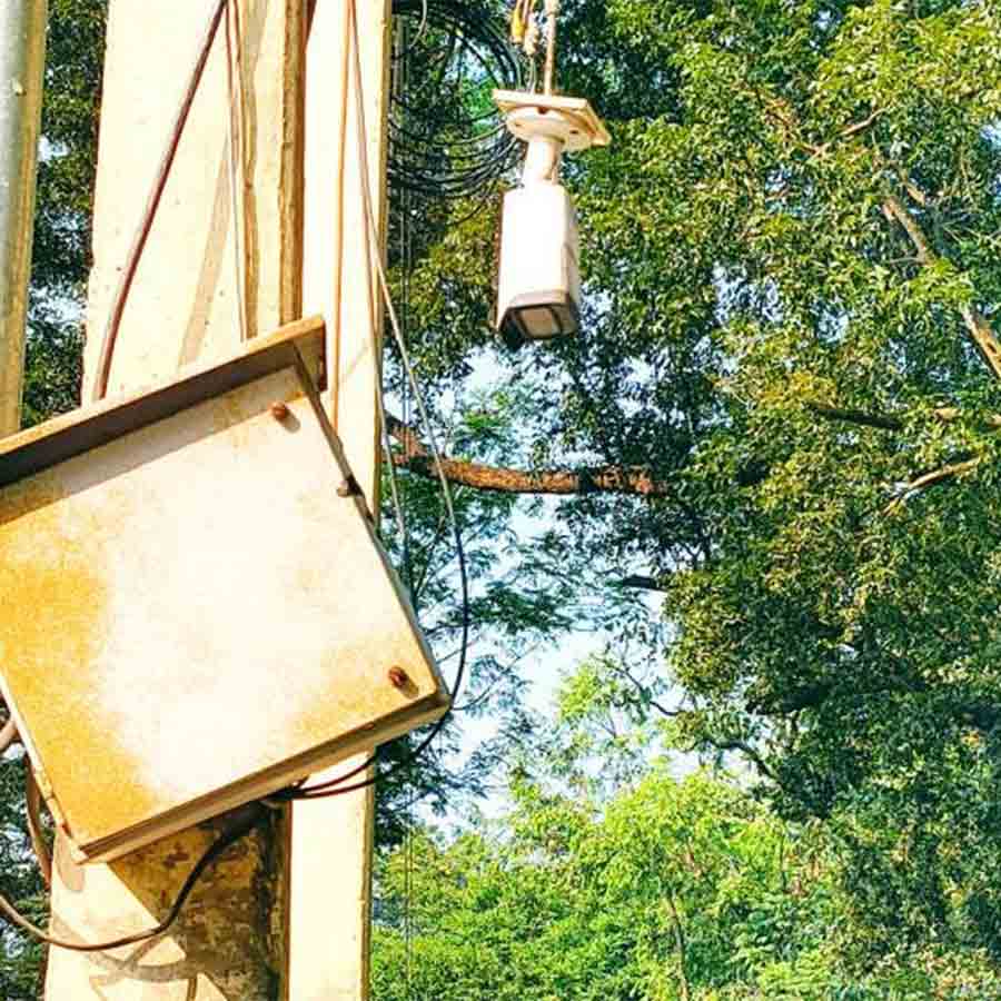 Crimes rising at Bolpur as Several CCTV cameras are out of order