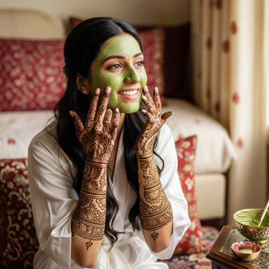 Easy pre-bridal skincare routine for glowing skin