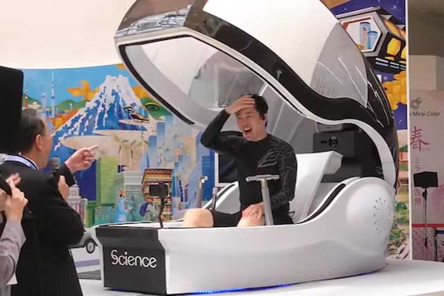 Human washing machine