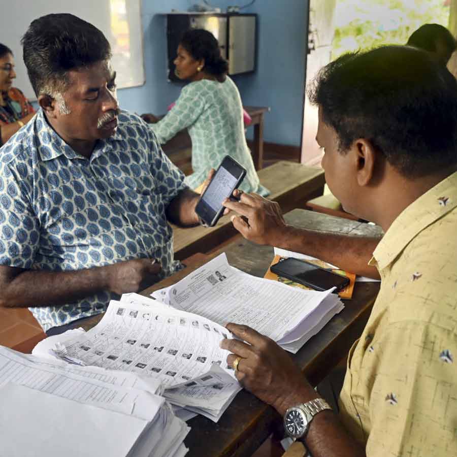 A section of tribal peoples said no to the special intensive revision of the voter list