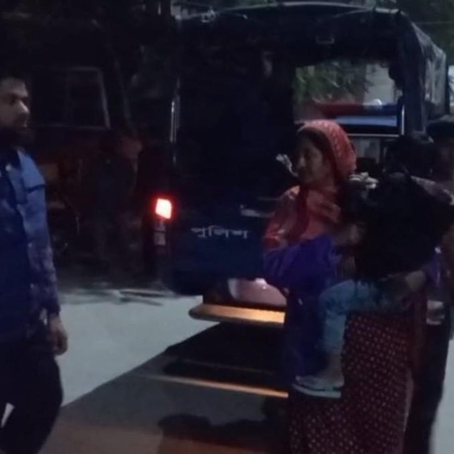 Police took Sonali Bibi and others back to the police station the same night after they were released from jail in Bangladesh