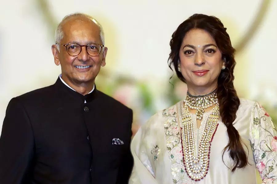 Juhi Chawla and Jay Mehta