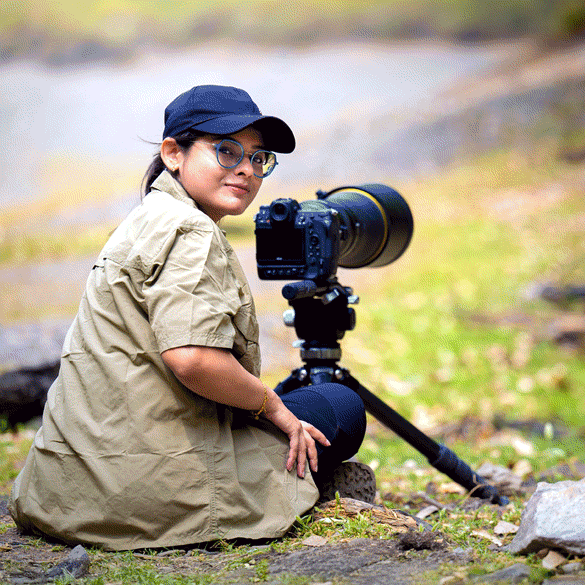 Wildlife Photographer Aparupa Dey shared how to stay motivated amid all the unprecedented challenges in work life Dgtl