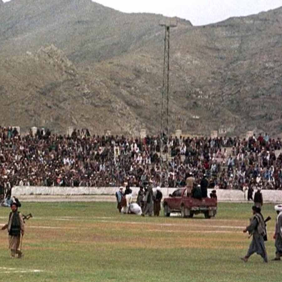 Another incident of public execution in a crowded stadium of Taliban ruled Afghanistan dgtl