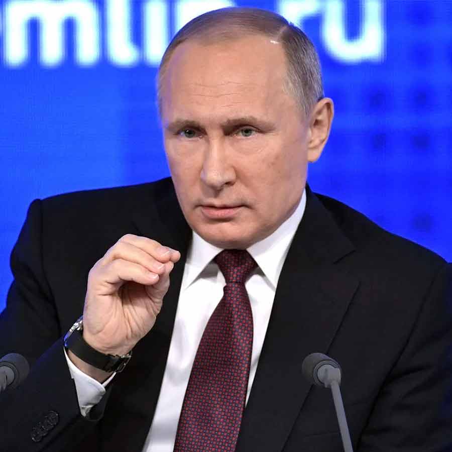 Vladimir Putin says Russia prepared to fight if Europe chooses war