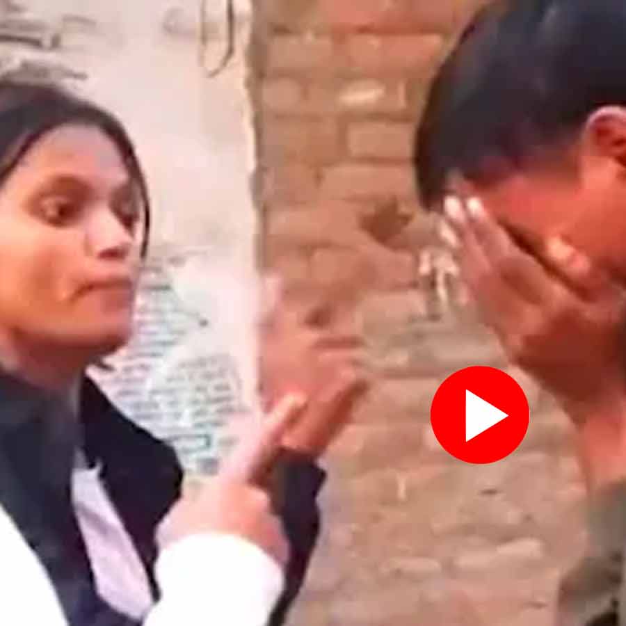 Video shows group of woman teaching man lesson for allegedly harassing them in Uttar Pradesh