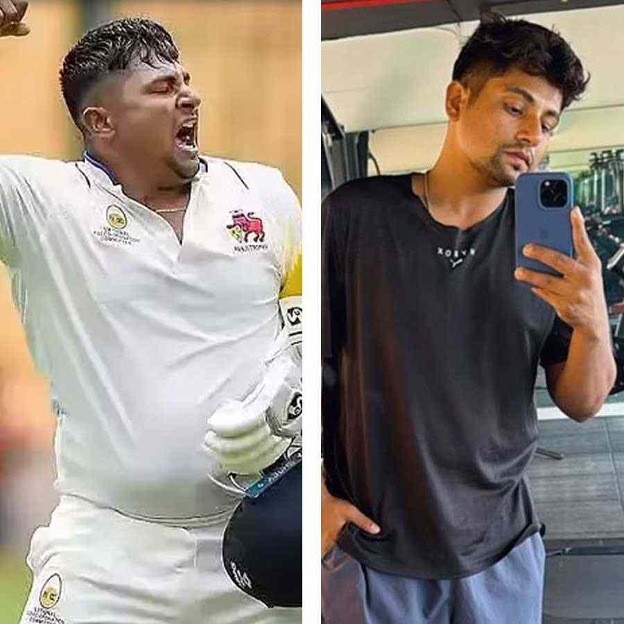 ২ মাসে ১৭ কেজি কমিয়েছেন সরফরাজ়।