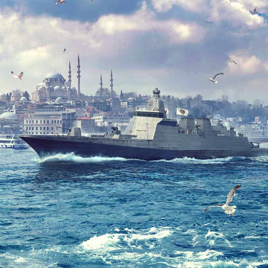 Turkey is contracting TF-2000 air defence destroyer, a big concern for Greece, Cyprus and Russia