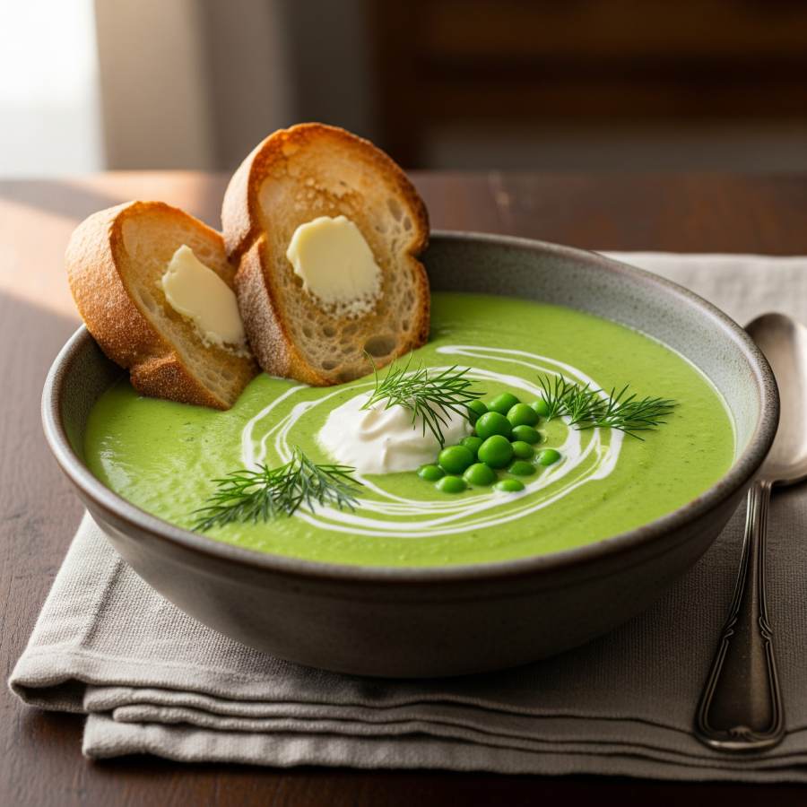 কড়াইশুঁটির খোসা দিয়েই বানিয়ে ফেলুন স্যুপ।