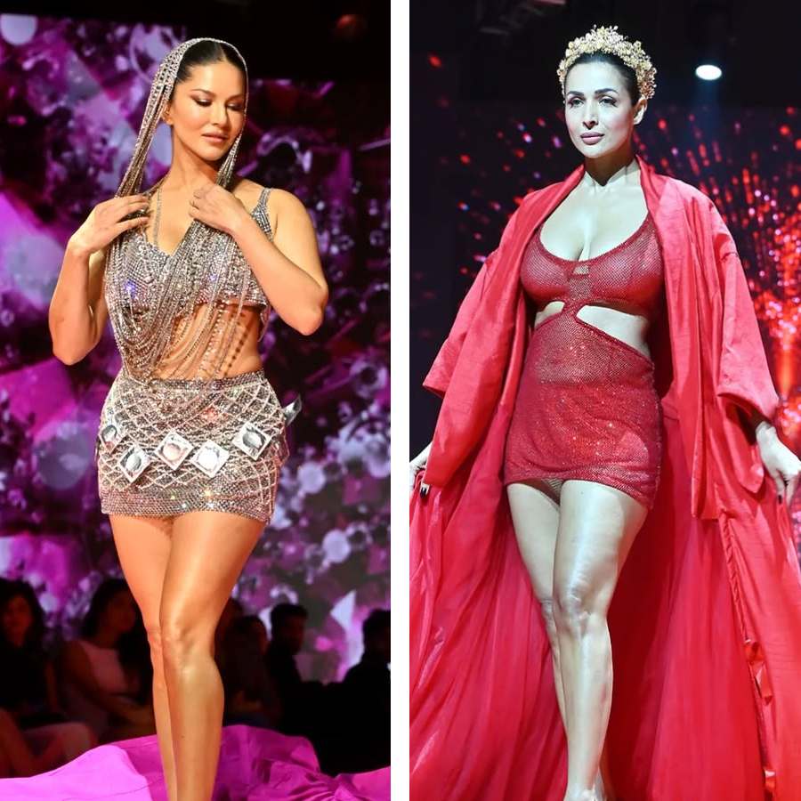 What Sunny Leone wore at a fashion show draws attention on world aids day dgtl