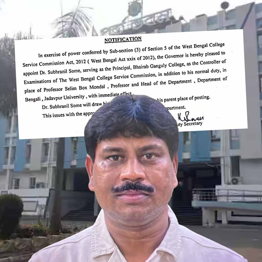 JU Professor Selim Box, who became reason of TMC’s inner tussle, now removed as CSC’s Controller of Examinations